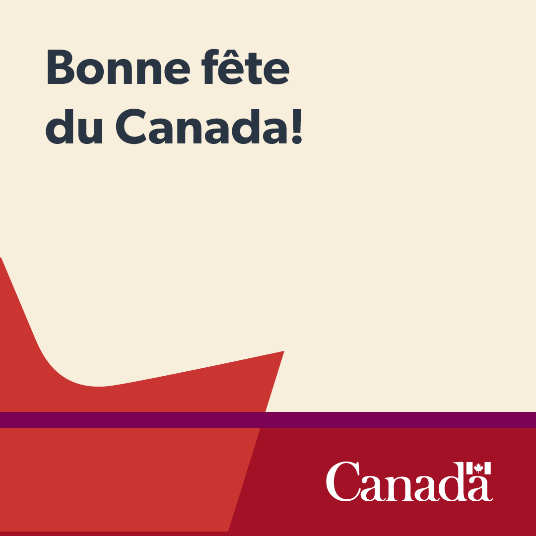 Bonne #FêteDuCanada! 🍁 

Aujourd’hui, nous célébrons notre diversité, notre riche patrimoine, et nos valeurs communes.

Lisez la déclaration de la ministre St-Onge :  canada.ca/fr/patrimoine-… 

#CanadaEnFête