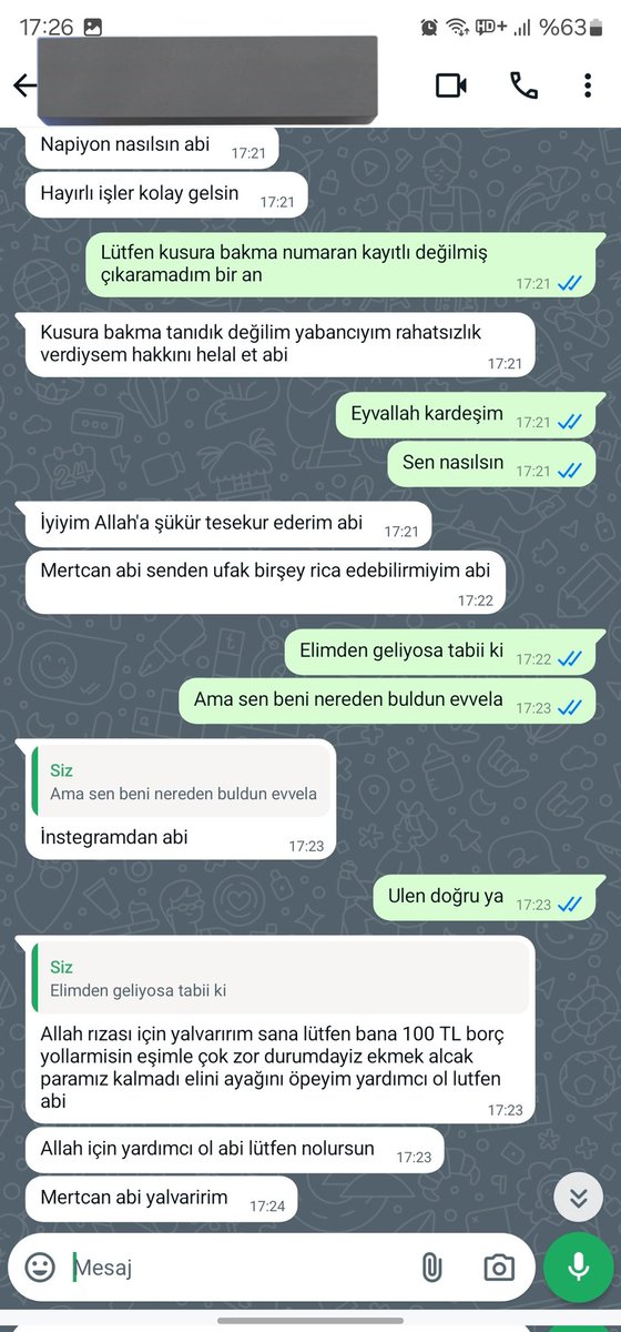İş gereği telefon numaramı public ettiğim günden beri saçma sapan bir sürü arama/mesaj geldi. Bir ara Kamerun'dan görüntülü arayıp "su kuyusu açıyoruz, midemiz kazındı bu yılın kurbanını bize yolla" diyen kavruk arkadaşlar bile türemişti ama bunu beklemiyordum. 

Ayrıca Can ayrı.