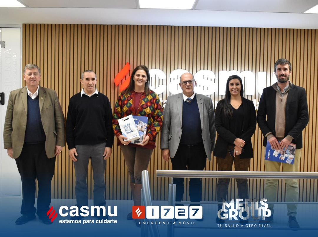 casmuoficial's tweet photo. El convenio CASMU-APROM ya es una realidad 🤝🏻

💡 Beneficios exclusivos para los afiliados y sus familias en atención médica y servicios especializados.

¡Bienvenidos a la familia CASMU!

#APROM #UTE #CASMU #NosUneLaVida https://t.co/k68Ce4WU0T