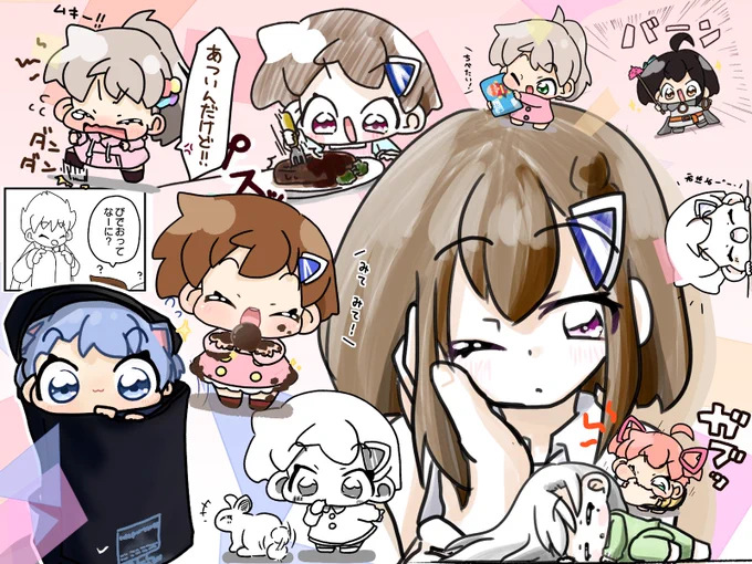 #今月描いた絵を晒そう 