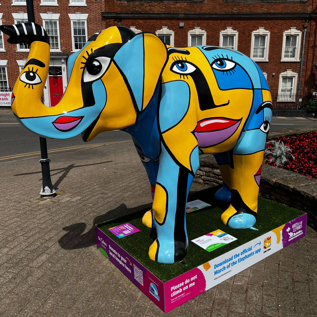 30 elephant sculptures are now open to visit around Lichfield, Tamworth and Sutton Coldfield, as March Of The Elephants launches. 🐘

The trail will run until 8 September, with the sculptures being auctioned off to raise funds for <a href="/StGilesHospice/">St Giles Hospice</a>.

More: tinyurl.com/3yhvx46u