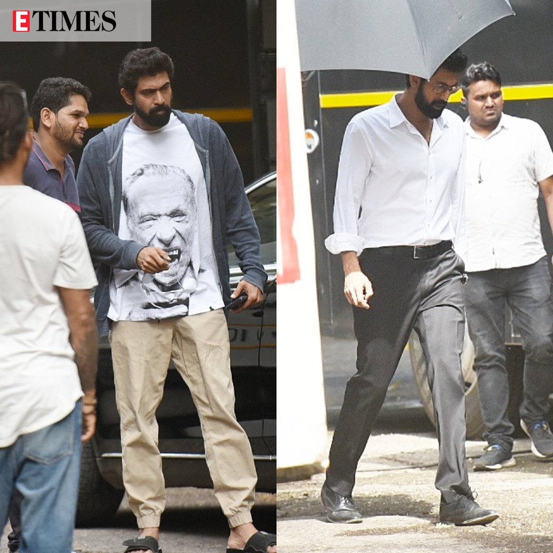 etimes's tweet photo. #ETimesExclusive
#RanaDaggubati is gearing up for a thrilling comeback! Spotted on the sets of Rana Naidu Season 2
📸 Nilesh Wairkar https://t.co/ZY0Q5VXkAS