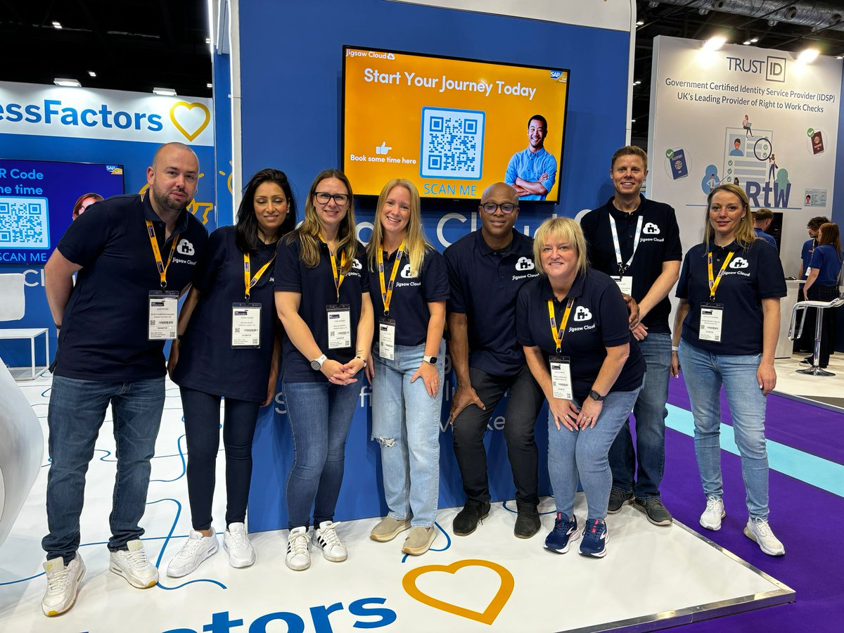 JigsawCloud's tweet photo. We had an amazing time at the recent CIPD Festival of Work 2024! 🎉

🚀The positive feedback and interest in SAP SuccessFactors were incredible 🌟

Thank you to everyone who took the time to chat. 🙏

#CIPDFestivalOfWork #HRTech #AI #FutureOfWork #SAPSuccessFactors #Innovation https://t.co/Yiu7Ur47yZ