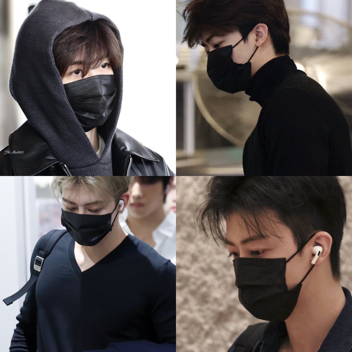 after all masks cannot hide his beauty.