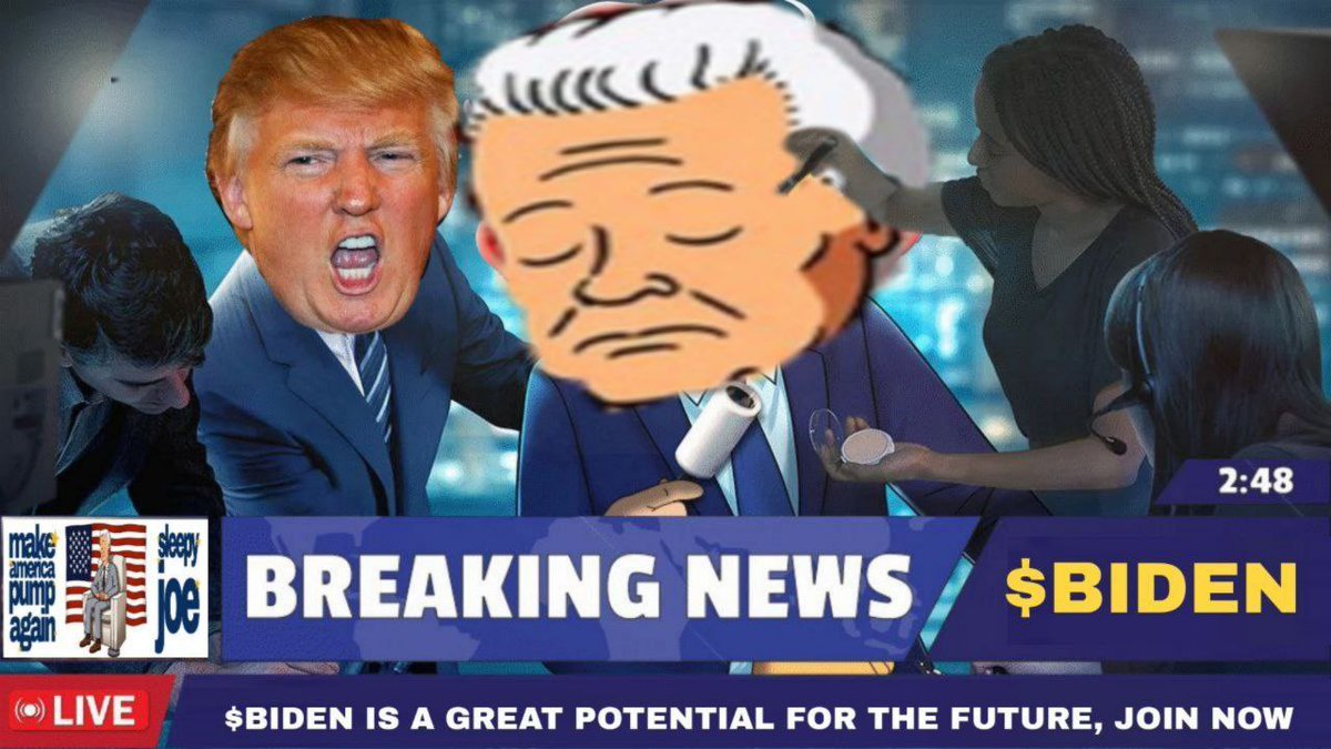 SleepyJoeCTO's tweet photo. @ElonMuskPDA We will... currently at 40k so you decide if you want to ride up with us. $BIDEN #SleepyJoe https://t.co/513RNl1hIn