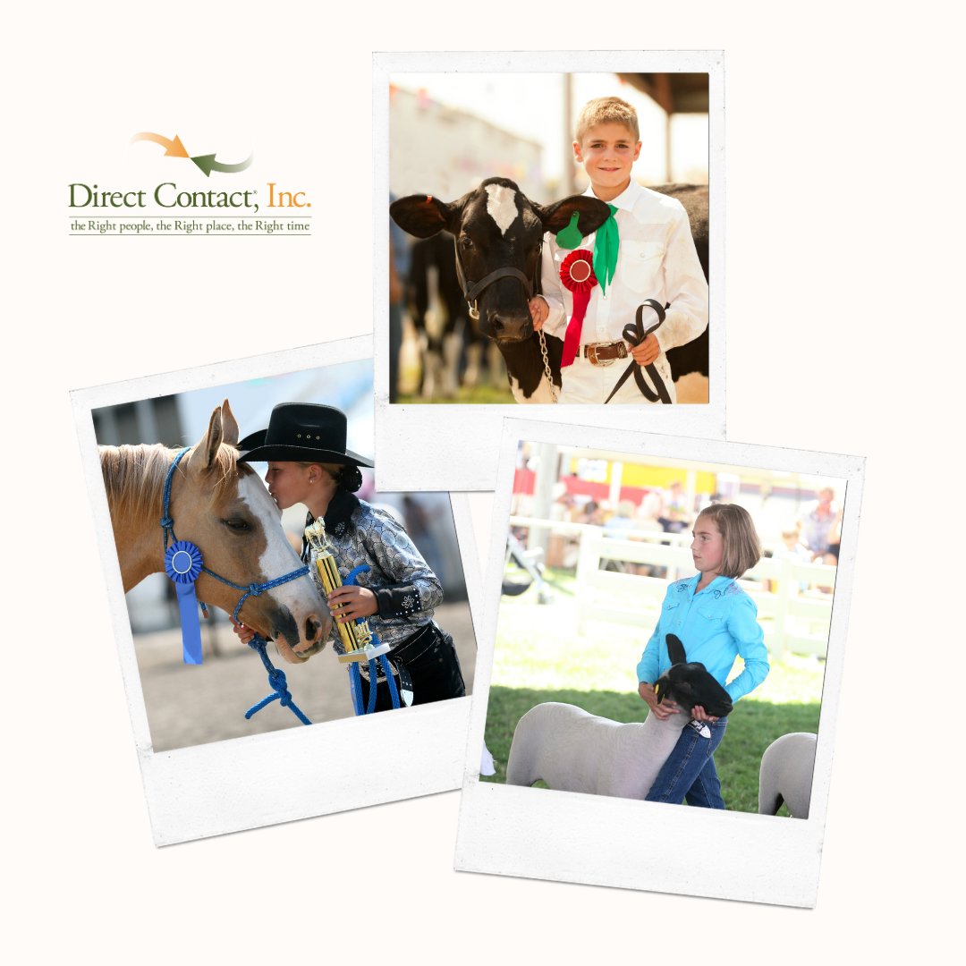 DirectContactAG's tweet photo. To all the young go-getters heading to the county fairs this season: we see your hard work and dedication. Good luck with your animals and projects. https://t.co/gpRYmD7Urz