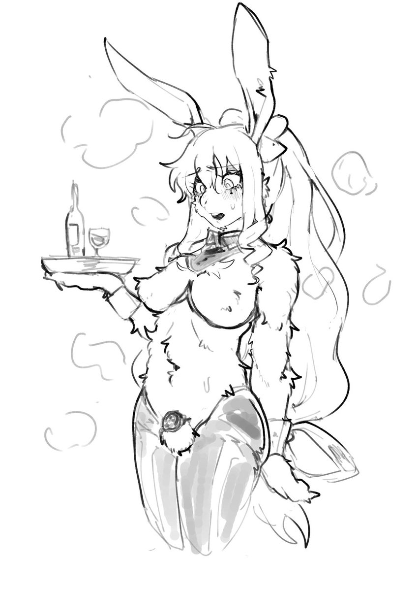 NSFW ついでにウサケモ化させてみる 