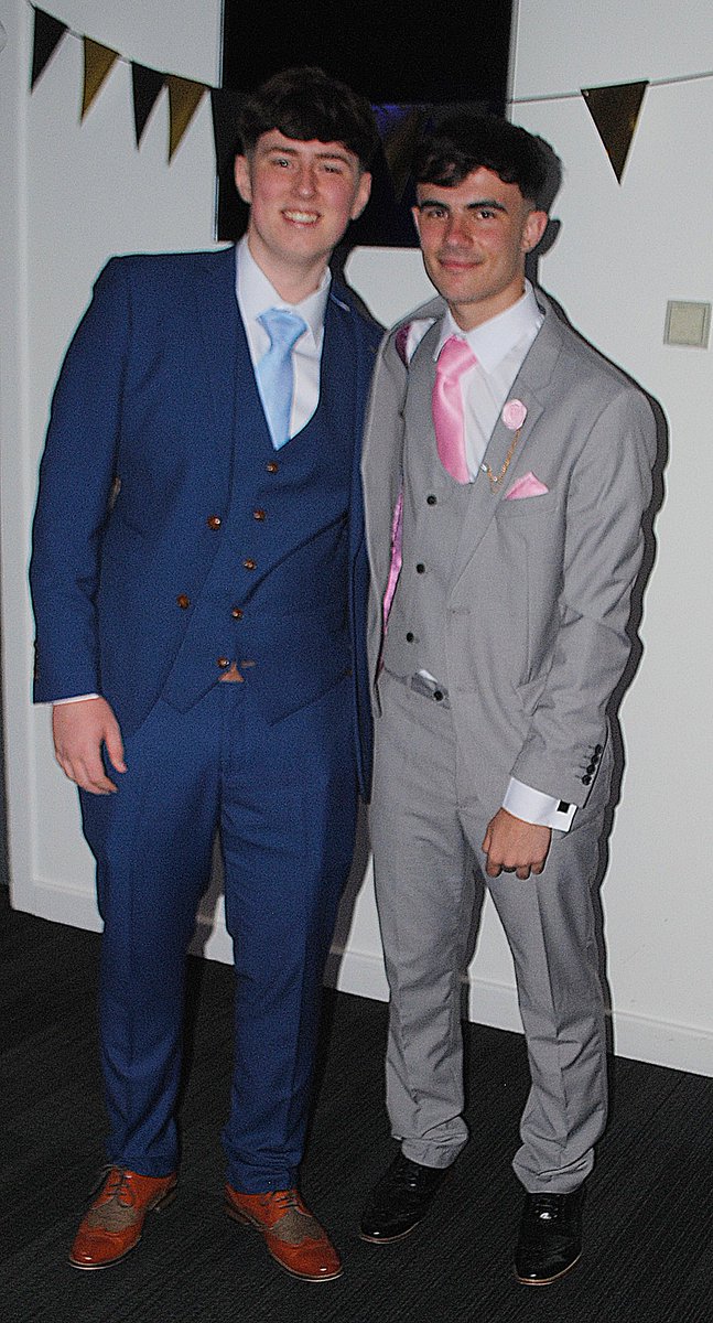 Jake P and Harrison M - PROM 2024 🎉🪩 #teamarmfield 🩵