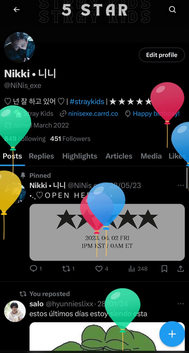 NiNis_exe's tweet photo. Me desconecté porque me pasó de todo pero aún estoy aquí, tengo que actualizar todo este perfil 🩷✨ https://t.co/D3N4onBSEJ
