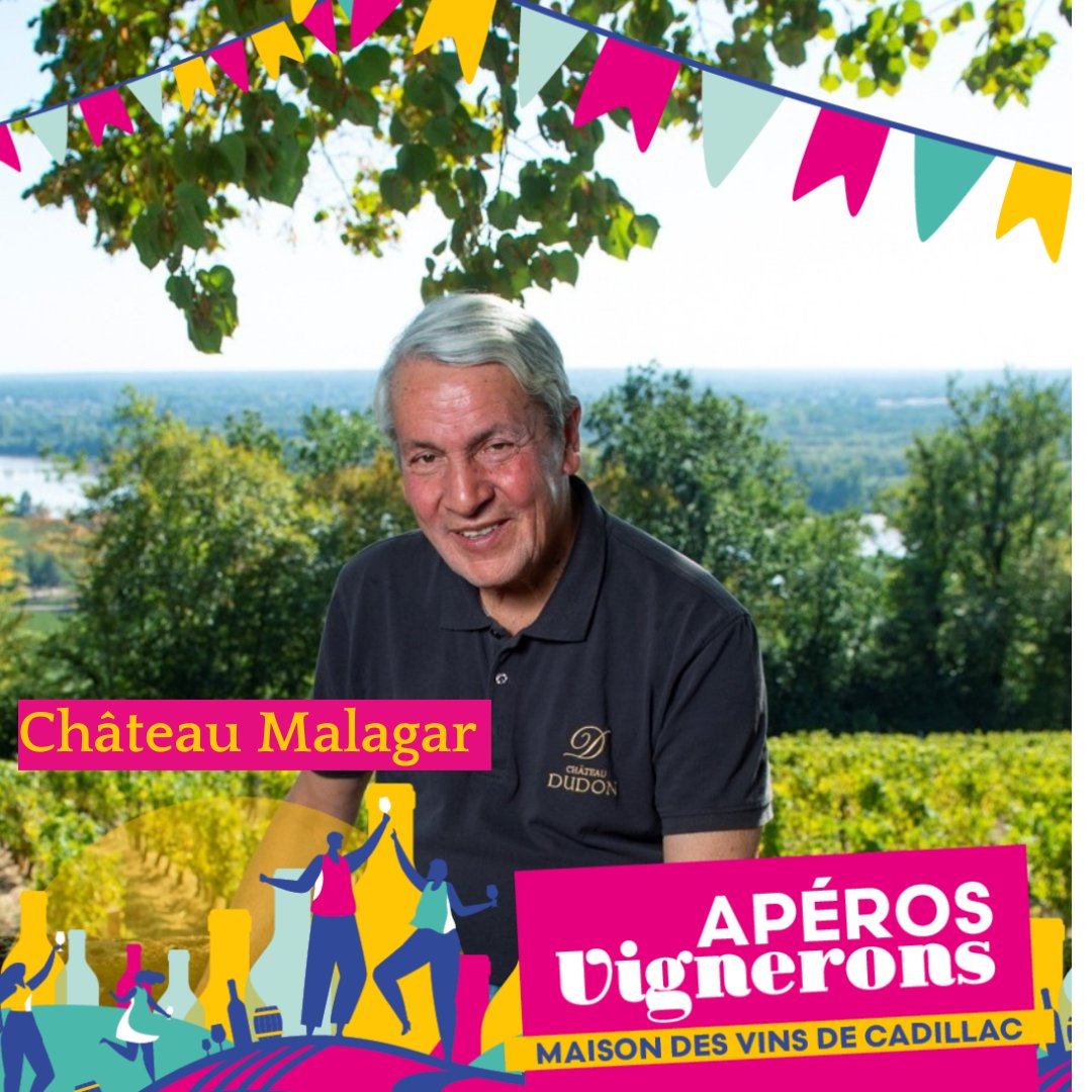 [4 JUILLET] Le jeudi 4 Juillet venez profiter du 1er Apéro Vigneron de la saison
🍷Rencontrez les vignerons du Château Malagar et du
Château Garbes Cabanieu, présents pour vous faire 
découvrir leur produits 
🧀Profitez d'une restauration sur place 
🌳Dans un cadre reposant