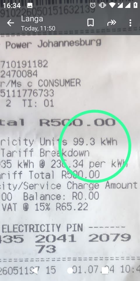 vusizwe_langa's tweet photo. ⁦@CityPowerJoburg⁩, you are really ripping us off. Why are you doing this to us? https://t.co/UiS5nkK0d1