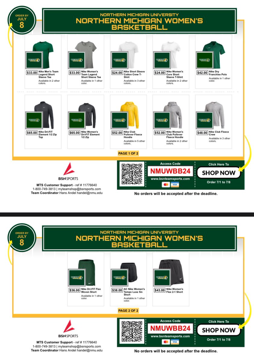 NMU Women's Basketball tweet media