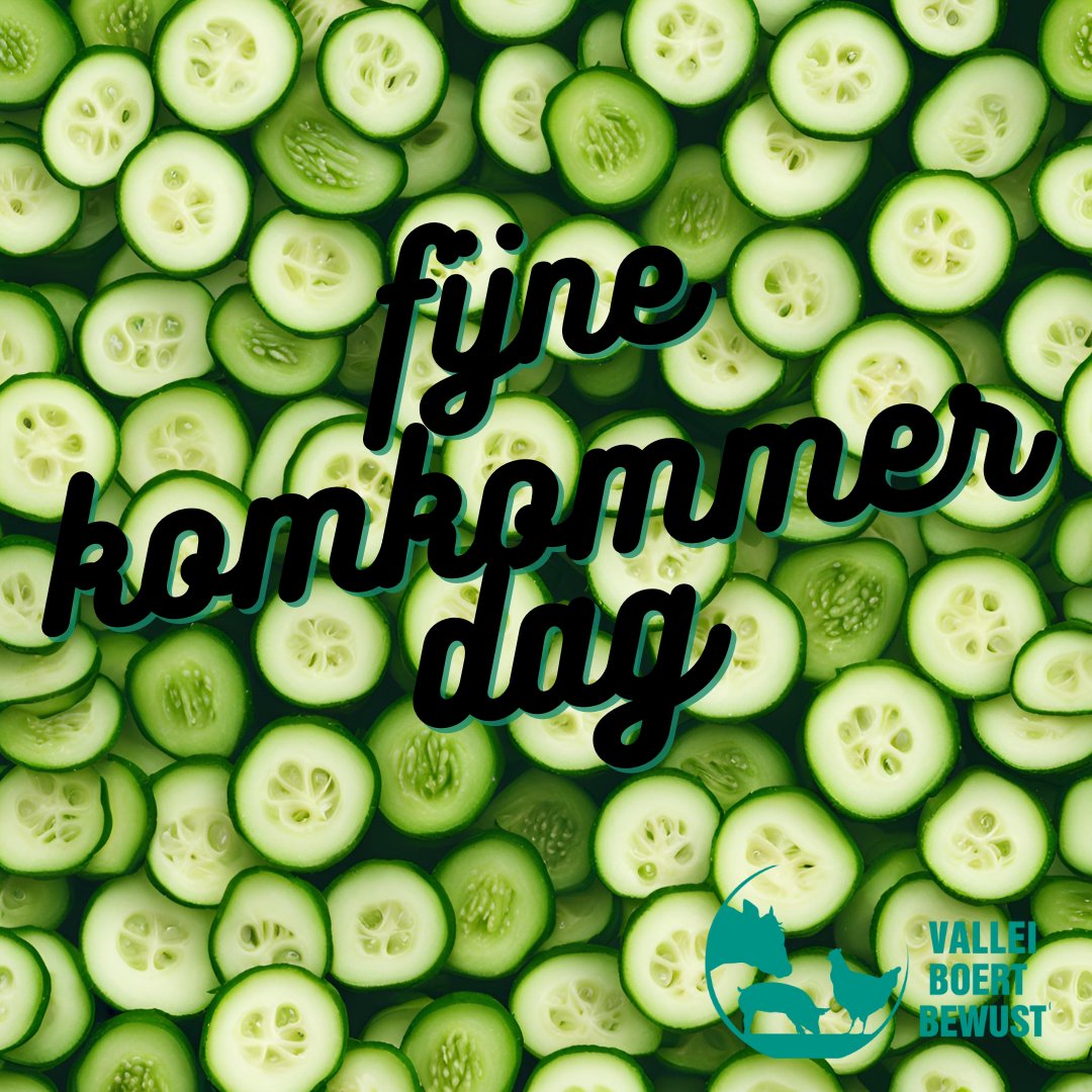 De week goed beginnen met een raadseltje? 
- het is fruit, geen groente
- het komt oorspronkelijk uit Azië
- het is familie van de meloen 
- het bestaat voor 95% uit water 
- de zwaarste vrucht ooit gewogen, woog wel 13 kilo en was 107 centimeter lang!

#valleiboertbewust