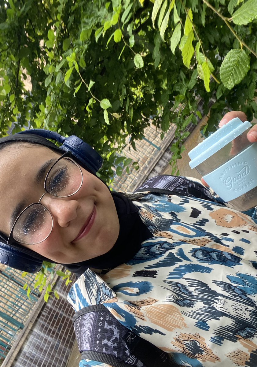yasmina_maher's tweet photo. Getting caught in the rain without an umbrella seems like the only thing I keep repeatedly doing from #40YearsOfChevening bucket list. 🤷🏻♀️ https://t.co/Wot91B5SPL