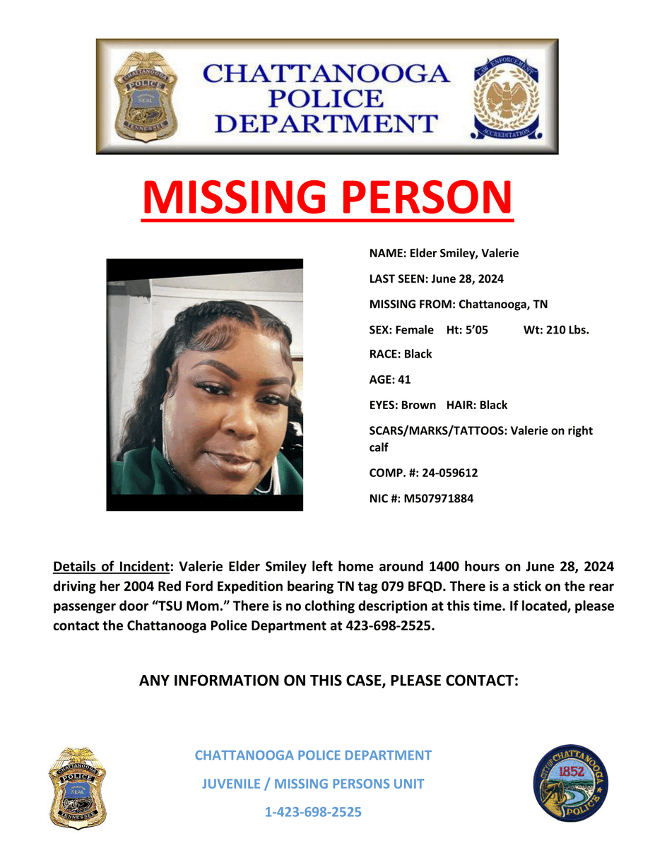 Chattanooga Police Department tweet media