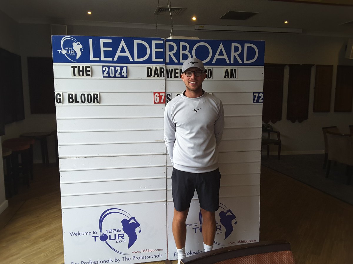 1836golf tour (@1836golftour) on Twitter photo George Bloor returned from France playing on The Challenge Tour to play in The 2024 Darwen Pro Am & finish second with a four under par 67. He had five birdies and just the one bogey. Huge thanks for playing George. @Challenge_Tour <a href="/GeorgeBloor/">George Bloor</a> George Bloor returned from France playing on The Challenge Tour to play in The 2024 Darwen Pro Am & finish second with a four under par 67. He had five birdies and just the one bogey. Huge thanks for playing George. @Challenge_Tour <a href="/GeorgeBloor/">George Bloor</a>