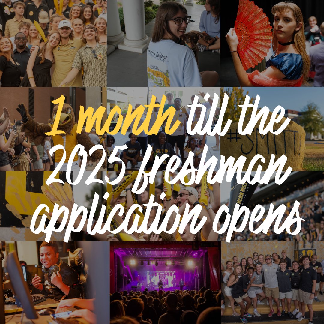 The 2025 freshman application for admission opens on August 1 – mark your calendar! #SMTTT #ChooseUSM