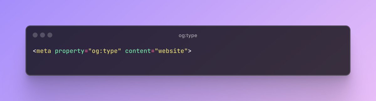 Pentiminax's tweet image. 🔗 N'oubliez pas les balises optionnelles comme og:type qui spécifie le type de contenu (article, vidéo, etc.) et og:site_name pour le nom de votre site web.
#WebDev #OpenGraph