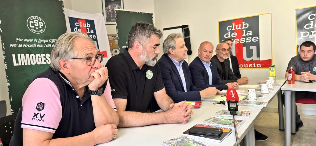 #Basket : Lionel Péluhet présente son projet pour le Limoges CSP et l'équipe de direction du club "Par amour du Limoges CSP, pour sa pérennité dans l'élite du basket"...