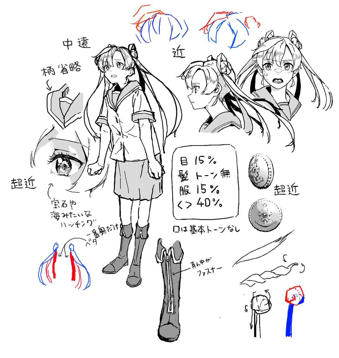 来年の夏に向けて新刊描き始めました 