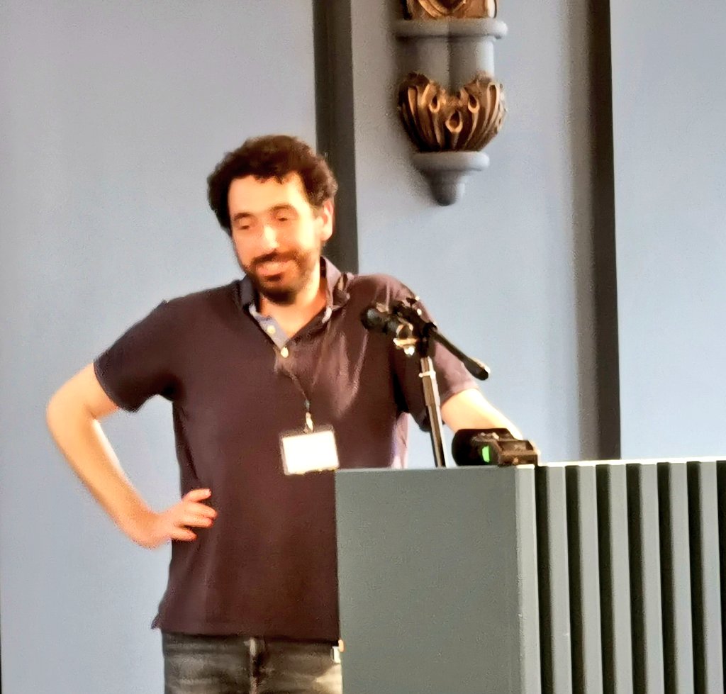 Margaritis Voliotis presenting on behalf of Kate Nechyporenko on neuronal network dynamics in the postdorsal medial amygdala #Aberdeen2024 #BSN2024