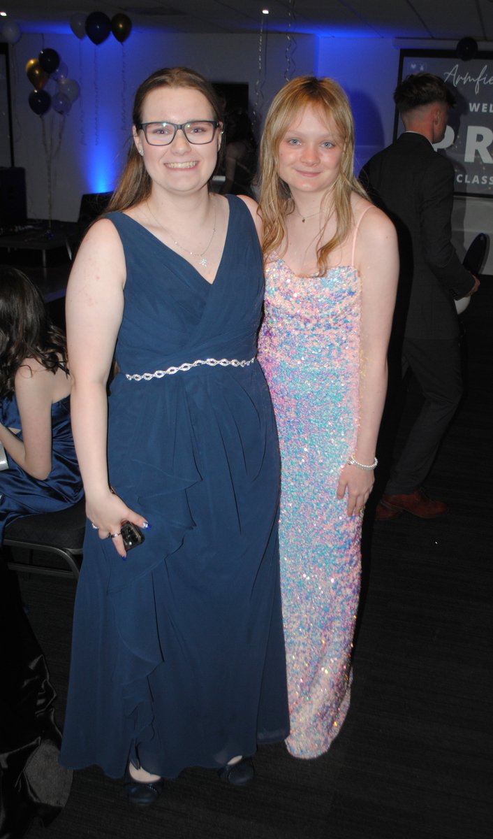 Alexis T and Angel D - PROM 2024 🎉🪩 #teamarmfield 🩵