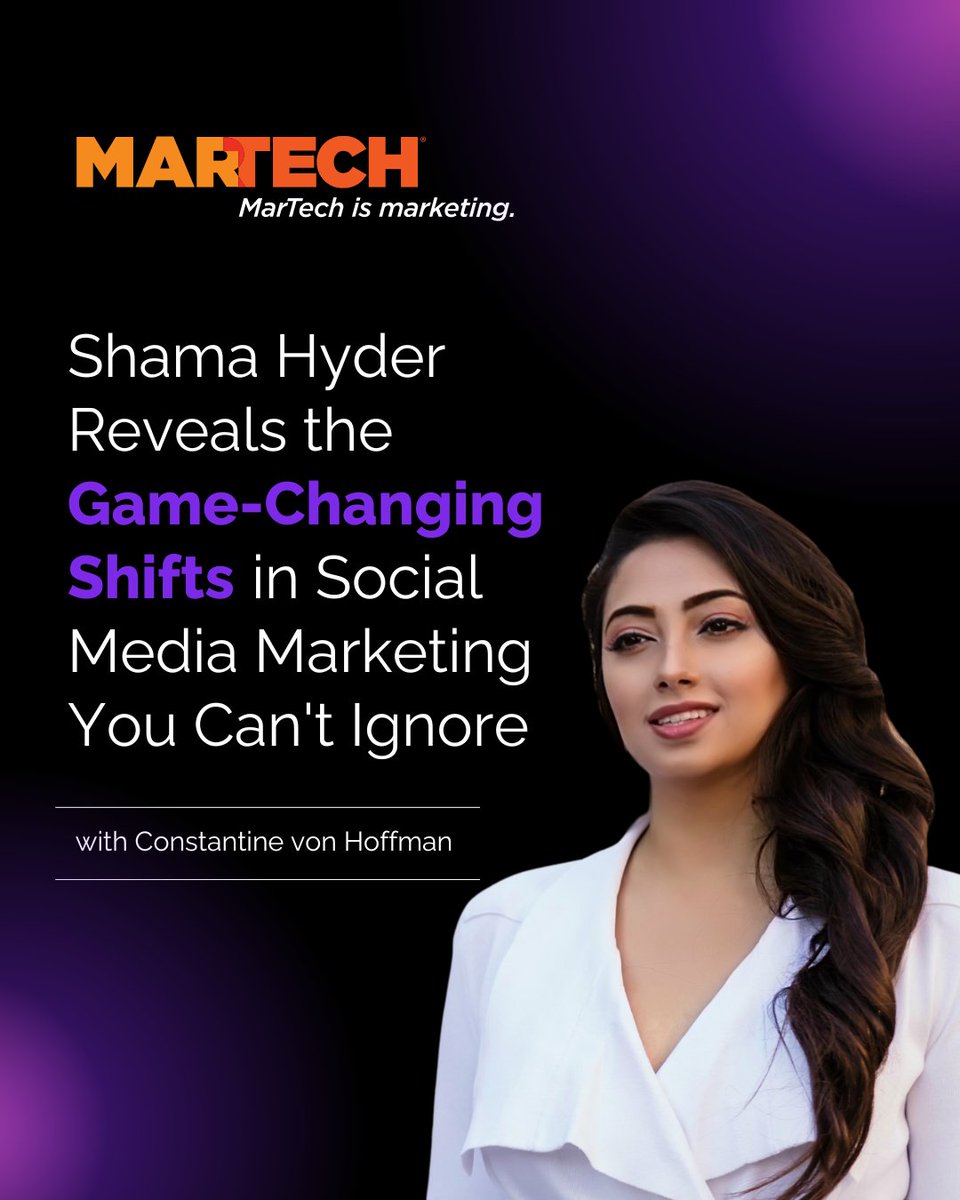 Just one year after Apple introduced the iPhone, our CEO, <a href="/Shama/">Shama Hyder</a>, founded Zen Media. 

In a new interview with <a href="/martechismktg/">MarTech</a>, she shares her leap into the 2008 recession and the rapid changes in social media marketing. 

Read more: rebrand.ly/spotlight-on-t…