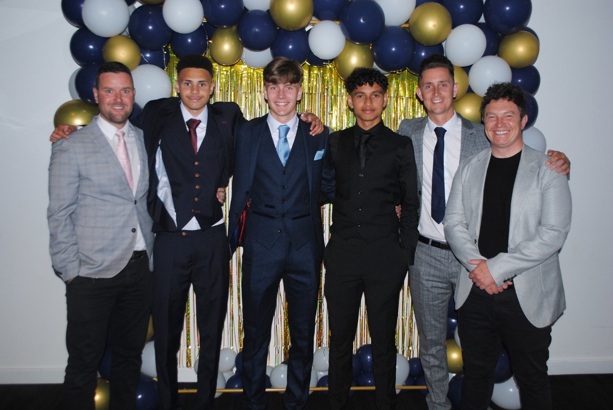 Mr Walton, Ziggy P, Billy W, Andrew J, Mr Walters and Mr Height - PROM 2024 🎉🪩 #teamarmfield 🩵
