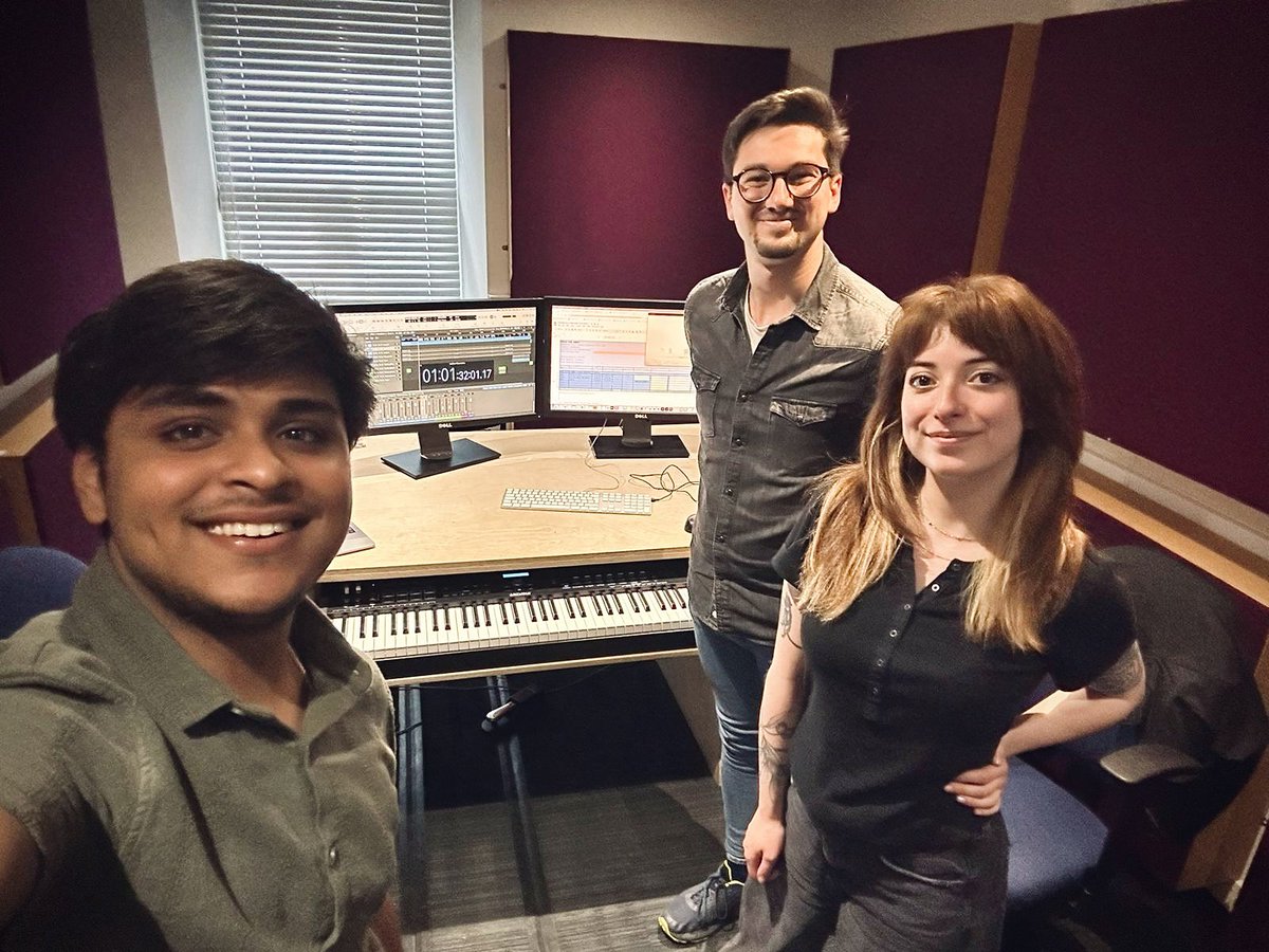 Over the weekend, I had a fantastic ‘spotting session’ with Olivia for her upcoming documentary ‘All Ears’. We delved into cue entry and exit points, shaping the sound world of the project with Gourab, our sound designer. It was a truly engaging, creative experience.