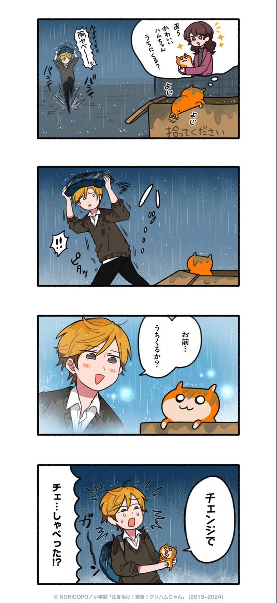 第3話「晃太郎くんとの出会い」③
#クソハムちゃん 