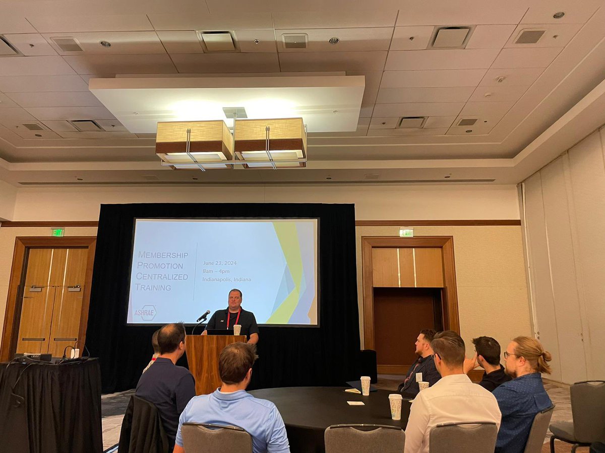 22-26 mayıs tarihlerinde Indianapolis , USA da gerçekleştirilen Ashrae yaz konferansına Türkiye’den  Zeki Poyraz, Murat Erenoğlu , Volkan Dikmen ve Atilla Bıyıkoğlu katılmıştır. Ziyarette tüm dünyadan katılan MP üyeleri ile karşılıklı görüşülerek fikir alışverişinde bulunulmuştur