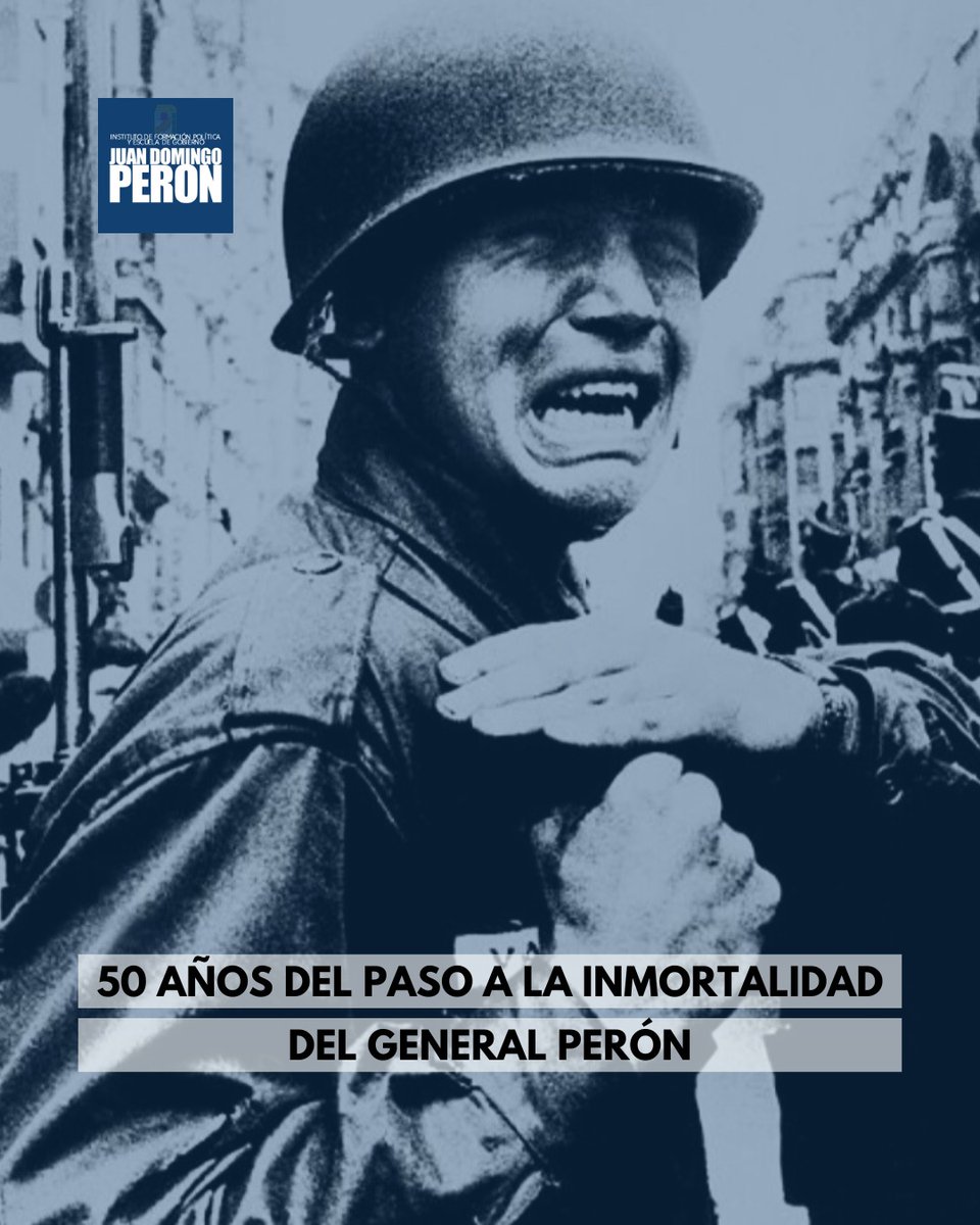 InstitutoJDP's tweet photo. Aquel que nos dio dignidad, doctrina y organización. Que nos hizo pueblo. Destacamos entre sus logros la tercera posición internacional, y el continentalismo y el universalismo iberoamericano con proyección al siglo XXI  con asiento en la comunidad organizada como forma más (...) https://t.co/e7kVjFCC2C