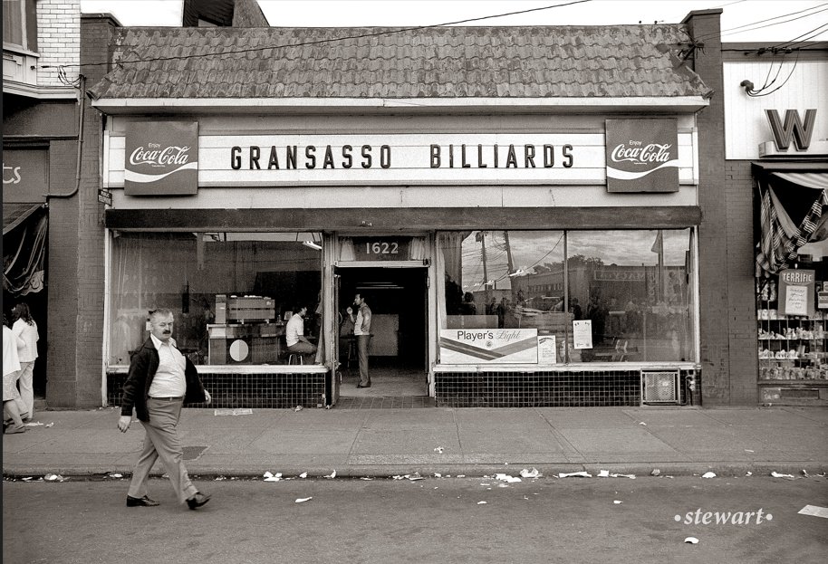 evelazarus's tweet photo. Bruce Stewart shot this photo at the first Italian Days in 1977. The building is still at 1622 Commercial Drive. The business is now @lamezcaleriayvr
https://t.co/1Dl9WMWKfc
#italiandays #everyplacehasastory #vancouverexposed #commercialdrive #eastvan #streetphotographyvancouver https://t.co/cckIVch1vz