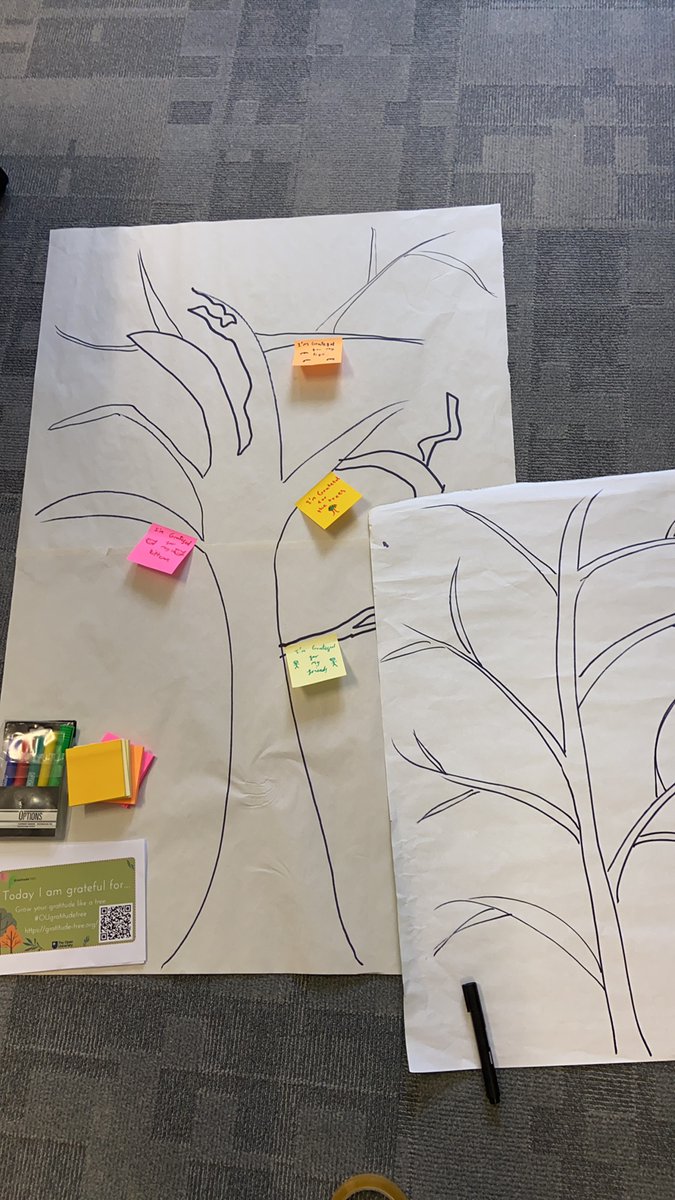 minzhang3's tweet image. I have a little helper to get me ready for tomorrow&apos;s KMI and C&amp;amp;C research showcase💖😊 #OUgratitudetree gratitude-tree.org