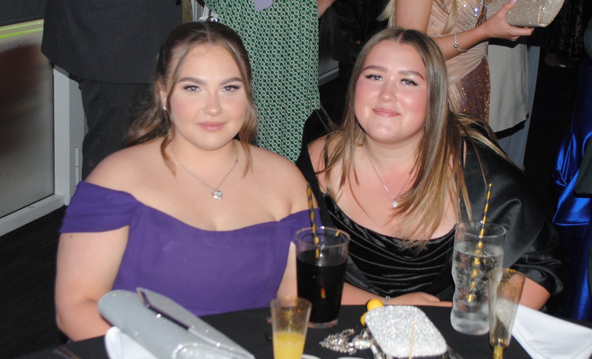 Emily W and Charlotte B - PROM 2024 🎉🪩 #teamarmfield 🩵