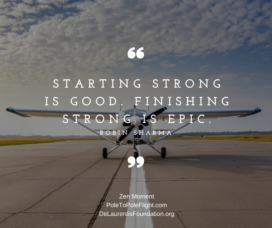 flyingthrulife's tweet photo. βStarting strong is good. Finishing strong is epic.β β Robin Sharma #Zenpilot #Personaldevelopment #PeacePilot #DeLaurentisFoundation #Newmonth #July2024 https://t.co/F238DWstgZ