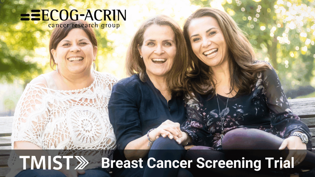 ECOG-ACRIN Cancer Research Group (@eaonc) on Twitter photo Ask your doctor about this important trial for healthy women that could improve #breastcancer screening strategies in the future. Learn more: bit.ly/tmist #bcsm #TMIST4BC cc: <a href="/RadiologyACR/">American College of Radiology</a> @NCIprevention Ask your doctor about this important trial for healthy women that could improve #breastcancer screening strategies in the future. Learn more: bit.ly/tmist #bcsm #TMIST4BC cc: <a href="/RadiologyACR/">American College of Radiology</a> @NCIprevention