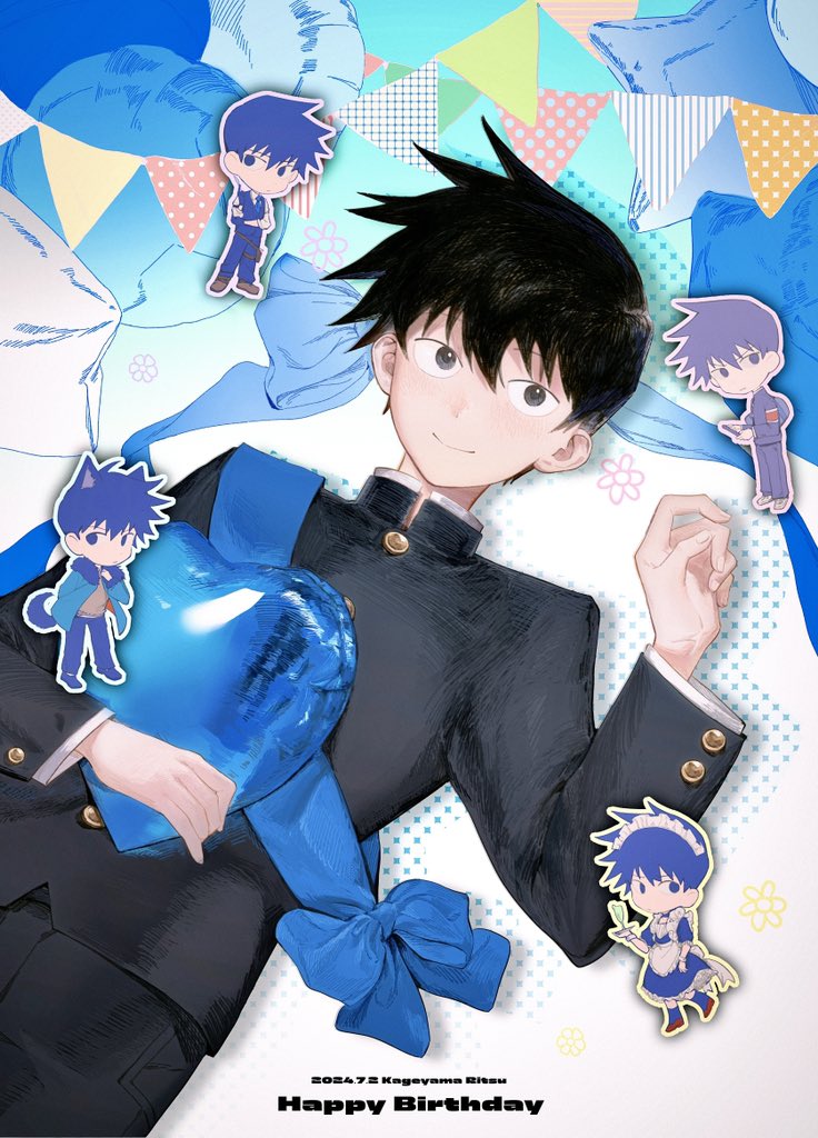 isumimo's tweet image. UTC+9 2024.7.02 00:00
Happy Birthday to Kageyama Ritsu
生日快乐,祝你快乐
#影山律