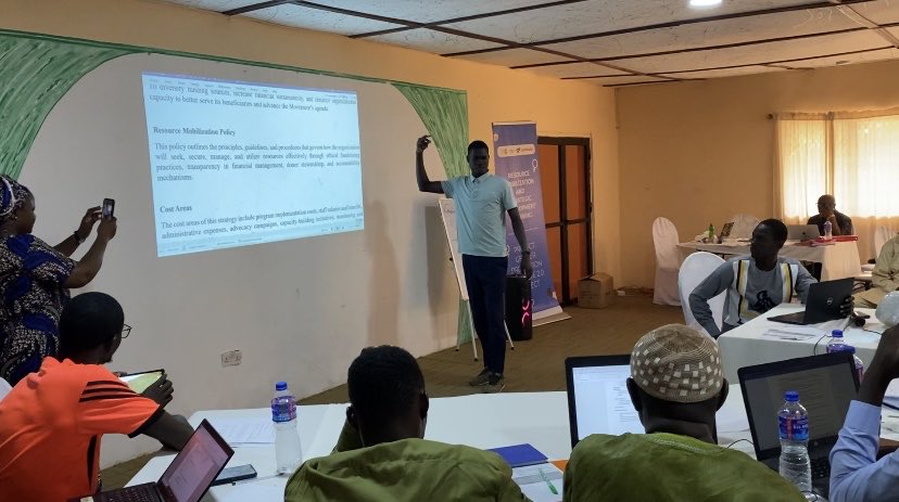 Movement for Social Justice@Official (@movement4sj) on Twitter photo Great! Our Finance Manager Dawda Bojang & PgM <a href="/bittaye_a/">A. BITTAYE</a> have successfully completed a 5-day training on Resource Mobilization & Strategic Development as part of the <a href="/UNFPATheGambia/">UNFPA The Gambia</a> GPI 2.0 project.
Proud of them, paving the way for impactful projects ahead! Great! Our Finance Manager Dawda Bojang & PgM <a href="/bittaye_a/">A. BITTAYE</a> have successfully completed a 5-day training on Resource Mobilization & Strategic Development as part of the <a href="/UNFPATheGambia/">UNFPA The Gambia</a> GPI 2.0 project.
Proud of them, paving the way for impactful projects ahead!