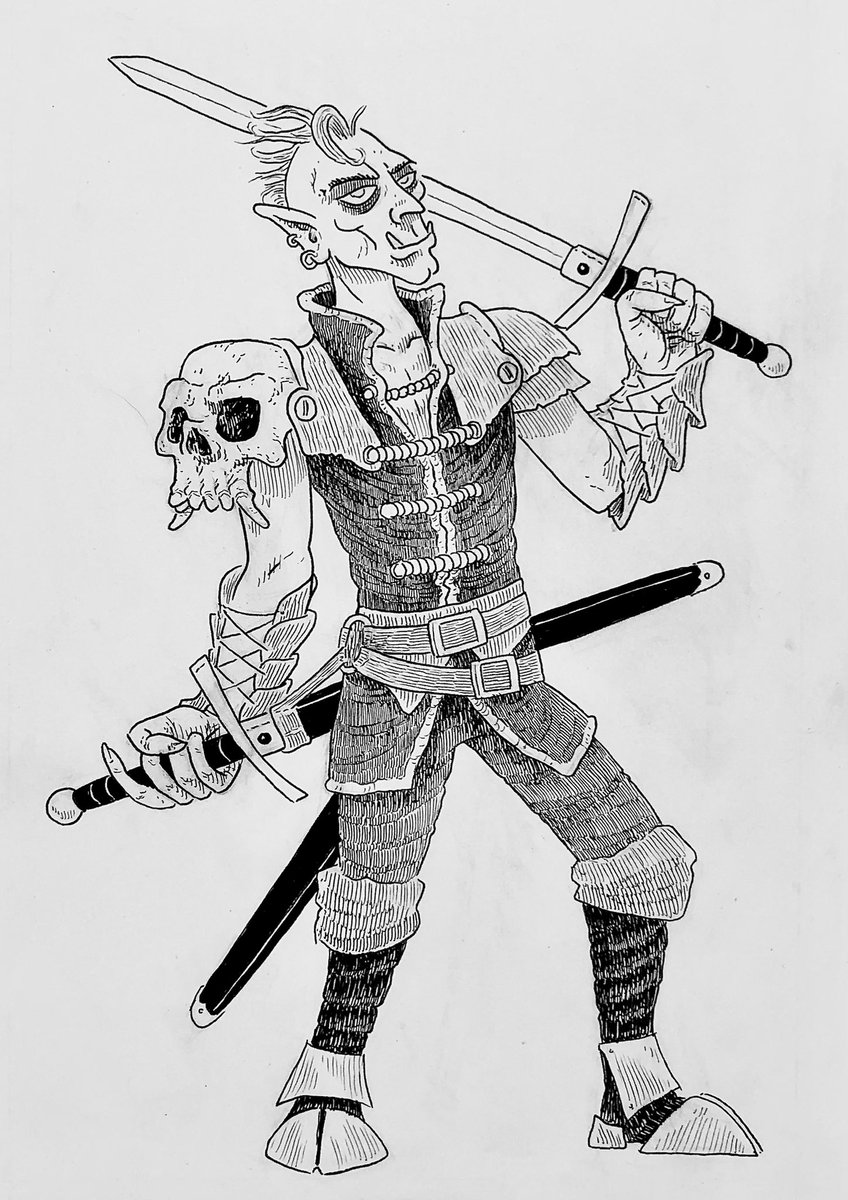 Going to have a deal on dnd/rpg character commissions. $75 each or $55 each if you get two or more. (Personal use only, not for commercial work) plus shipping if you want the original mailed to you. 