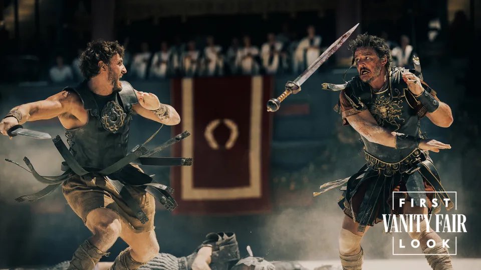 Ya están aquí las primeras imágenes de GLADIATOR II

Para el día del estreno dejaré en casa al historiador que hay dentro de mi. Así disfrutaré mucho más de esta locura maravillosa de Ridley Scott.

Rigor cero, pero esta ficción tiene muy buena pinta, ¿no os parece? Vamos con un