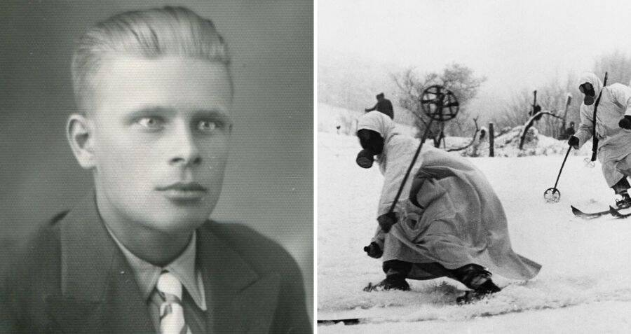ChrisWillx's tweet image. I have another new man crush.

Aimo Koivunen was a Finnish soldier, assigned to a ski patrol on 15 March 1944 along with several other Finnish soldiers.

Three days into their mission on 18 March, the group was attacked and surrounded by Soviet forces.

They had insufficient…