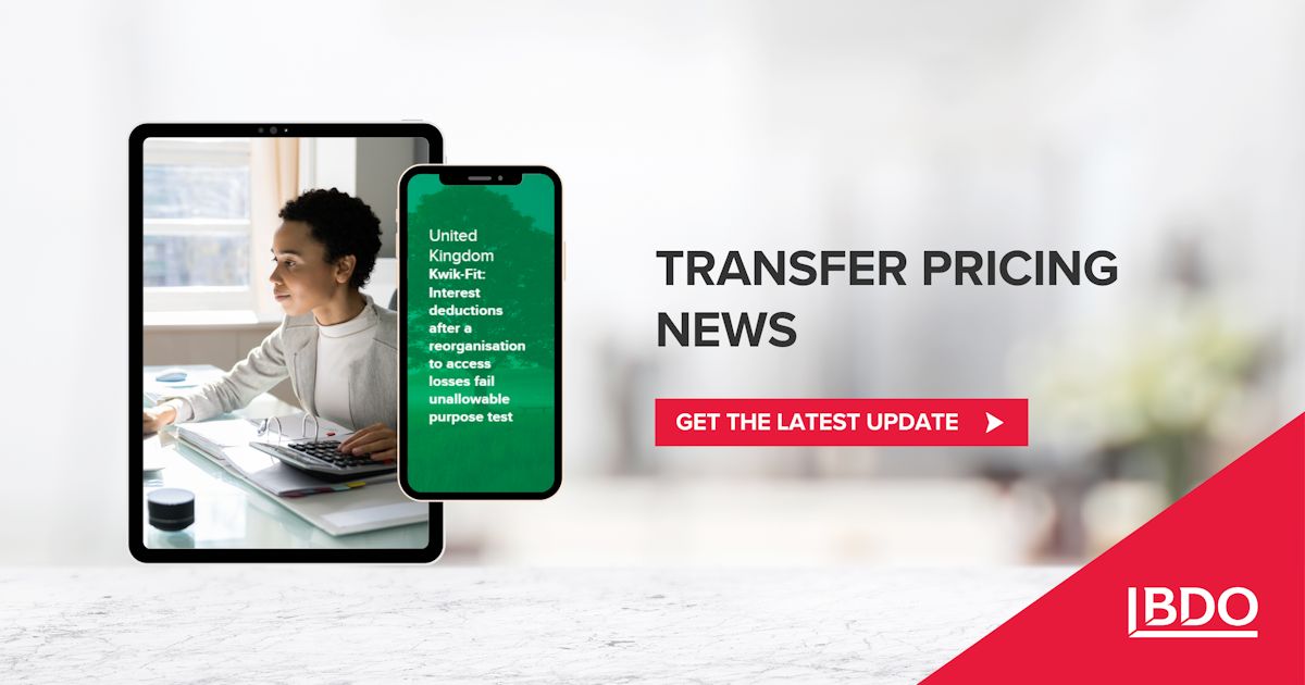 BDO_Chile's tweet photo. The latest issue of BDO’s Transfer Pricing News features reports on public CbCR in the EU and Australia, and includes articles on transfer pricing developments in India, Malta, the OECD, and the U.S.

➡ https://t.co/BKfCPsfNk4 https://t.co/VOsGZHHgP4
