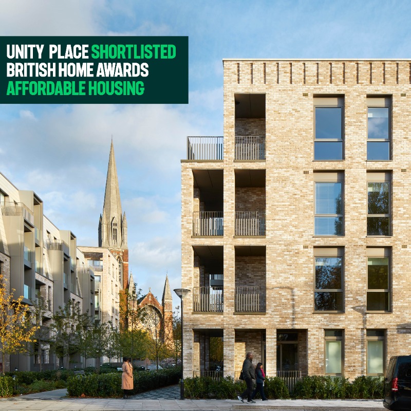 FCBStudios's tweet photo. Unity Place has been shortlisted for @BritHomesAwards 2024 in the Affordable Housing category.

Part of the wider South Kilburn regeneration programme, Unity Place delivers a development of 235 new homes – every single one for social rent.

#BritishHomesAwards #BHA24
