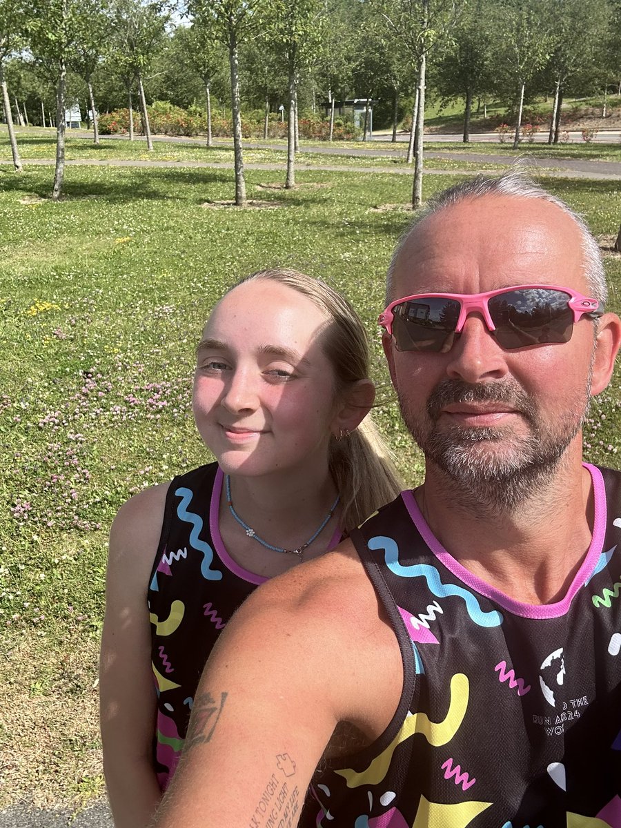 Rickvaldo's tweet photo. Day 1 of @RunATWorld and 3 runs in a day, maybe a bit daft.. but gotta love July and the new running vests 🌍 #TeamEast https://t.co/fbZ2jdpPT4