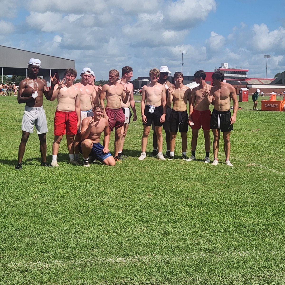 Had a great experience at the Manning Passing Academy! Me and the boys went 6-1 on the week in our 7 on 7! Thanks coach <a href="/lopezgio1/">Gio Lopez 7️⃣</a> for all the help and knowledge you shared with me! Threw a lot of 🎯🎯's and walked away feeling extremely confident with my performance!