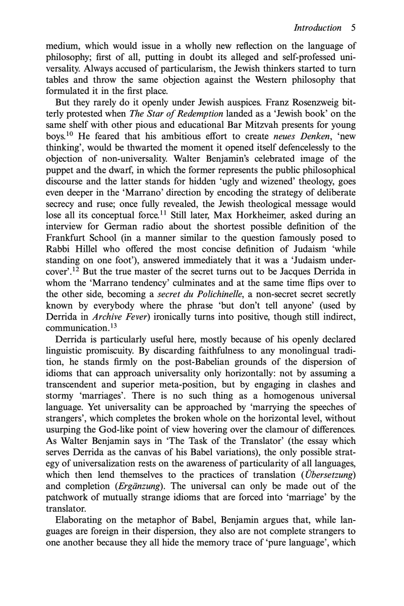 2022moshiachnow's tweet photo. “Still later, Max Horkheimer, asked during an interview for German radio about the shortest possible definition of the Frankfurt School...answered immediately that it was a ‘Judaism under-cover’.” https://t.co/4TAZF1YrgP