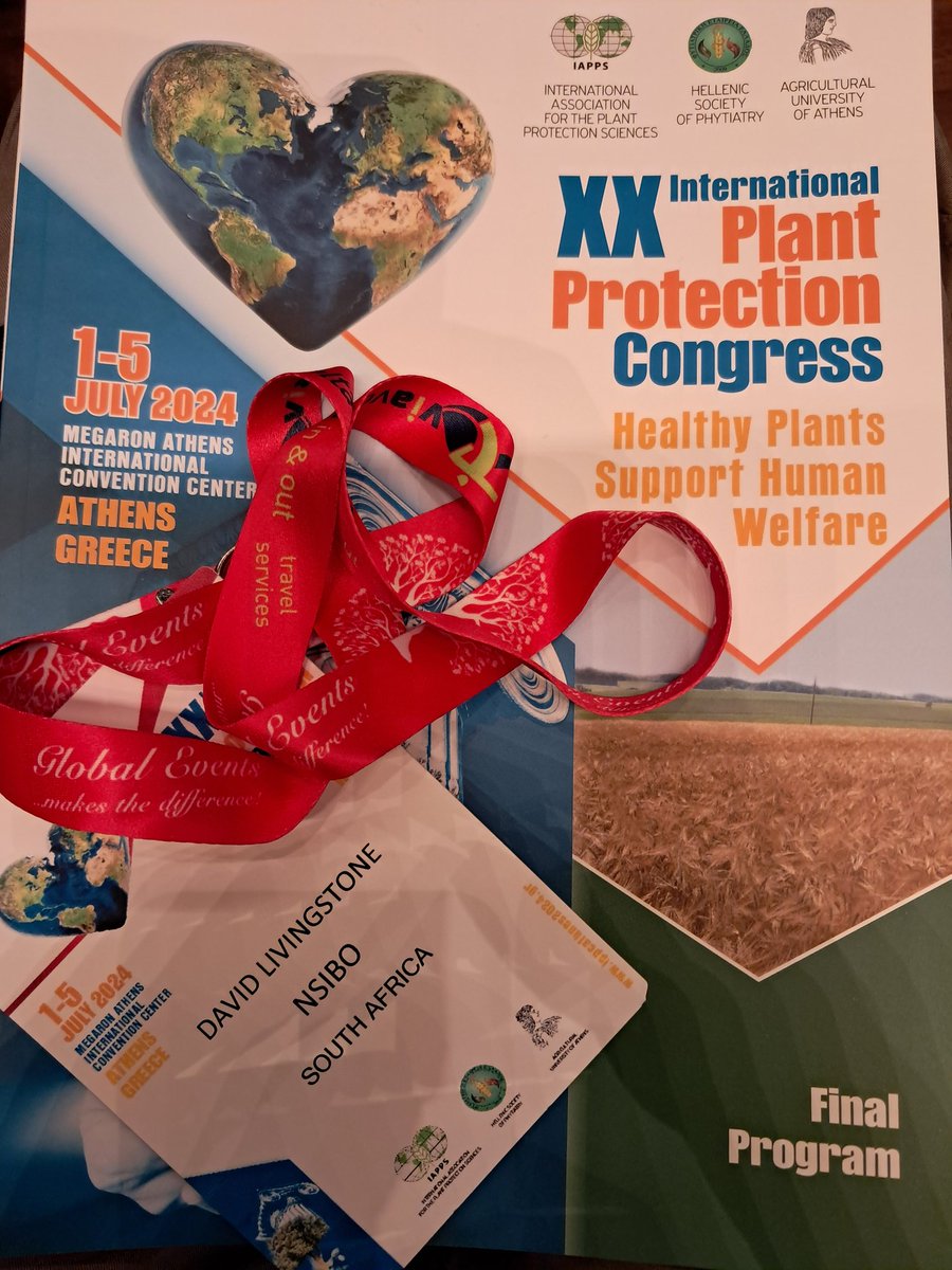 dnsibo22's tweet photo. Kick off of the #IPPC2024 in Athens, Greece this whole week. @UPnasagric @UPTuks under the theme Healthy Plants Support Human Welfare. Great being in Greece. https://t.co/INWviFD8TK