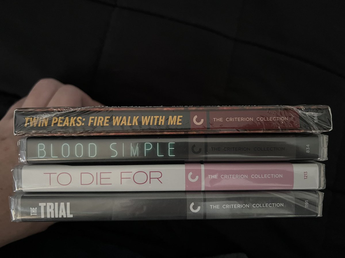My b&amp;n criterion haul! <a href="/Criterion/">Criterion Collection</a>