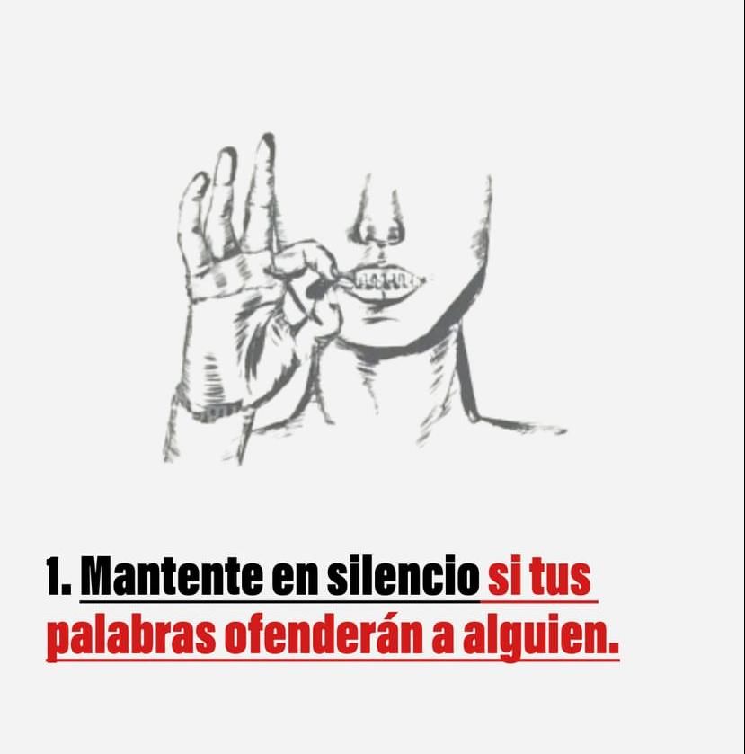 7 Situaciones en las que Debes Permanecer en Silencio.

1.